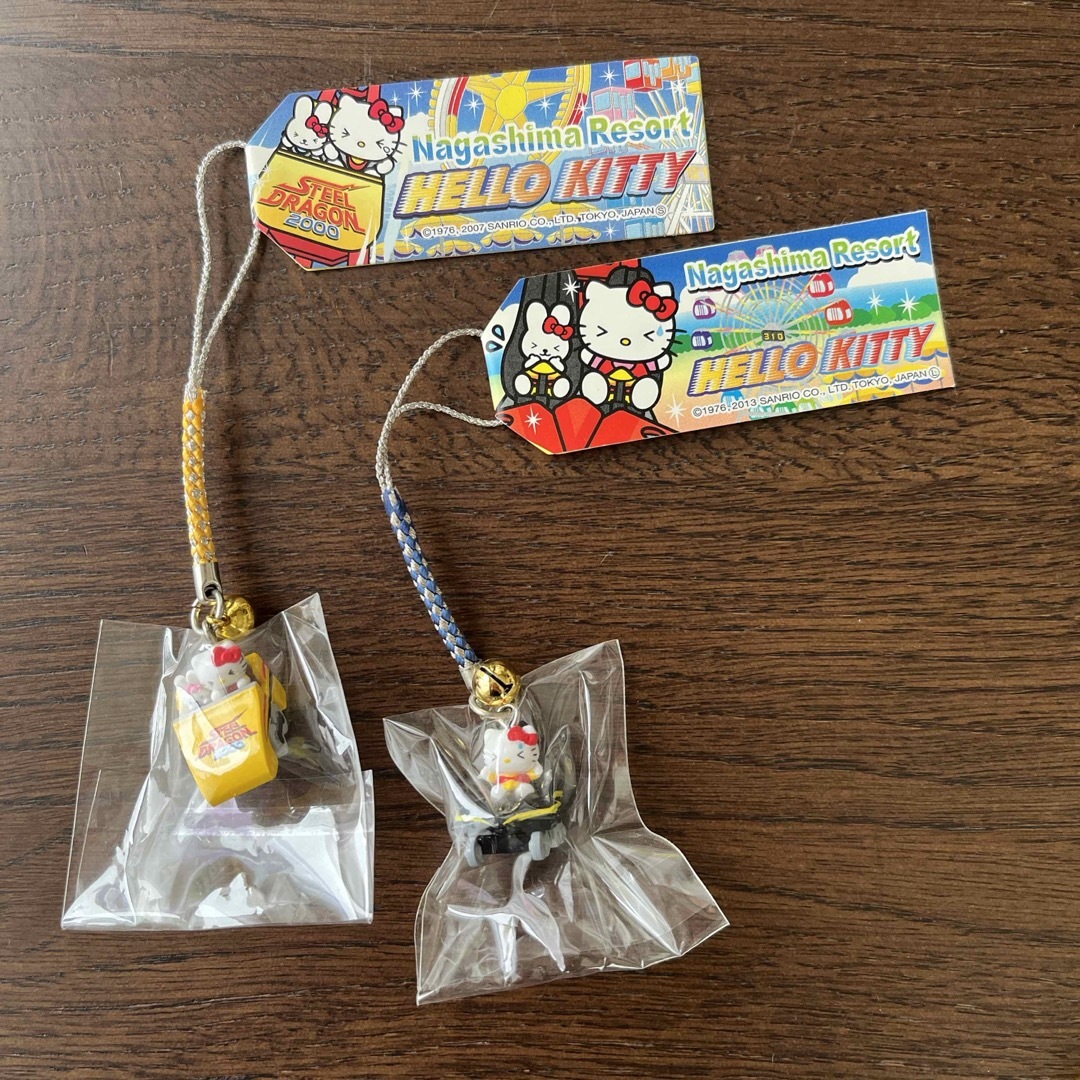 ハローキティ - 【ナガシマスパーランド】ハローキティストラップ2個