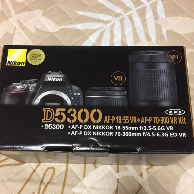 新品 未使用 Nikon ニコン D5300 AF-P ダブルズームキット