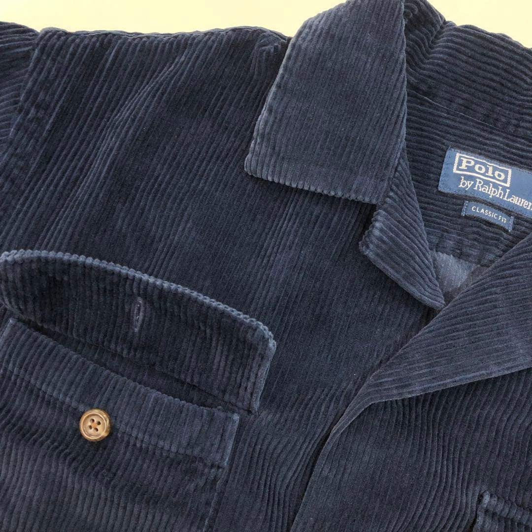 Ralph Lauren - 1557 ラルフローレン コーデュロイ シャツ 開襟