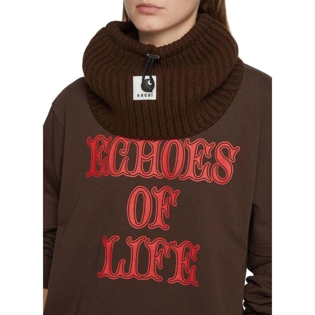 sacai ブラウン ネックウォーマー sacai - SACAI x CARHARTT ネック