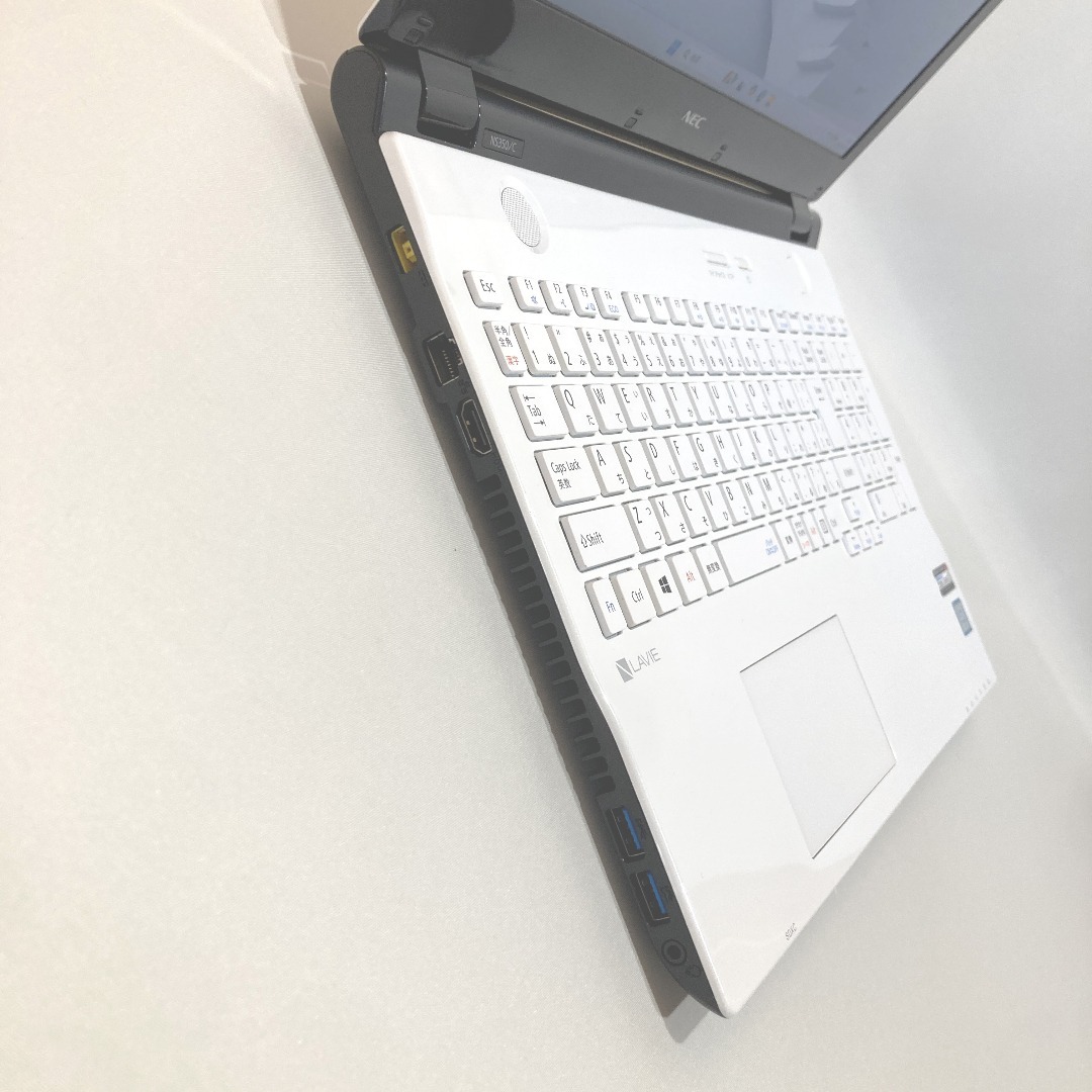 初心者✨i3・ブルーレイ・オフィス◇白◇すぐ使えるノートパソコン◇D414-2