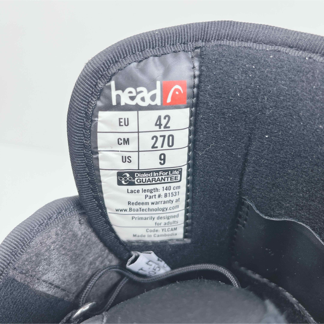 HEAD ヘッド ONE BOAスノーボードブーツ 27cmの通販はau PAY