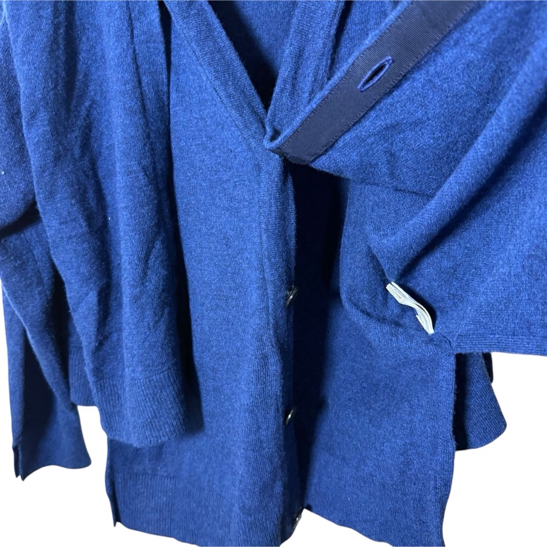 クルニ cullni レイヤードカーディガン アシンメトリー 21-AW-043