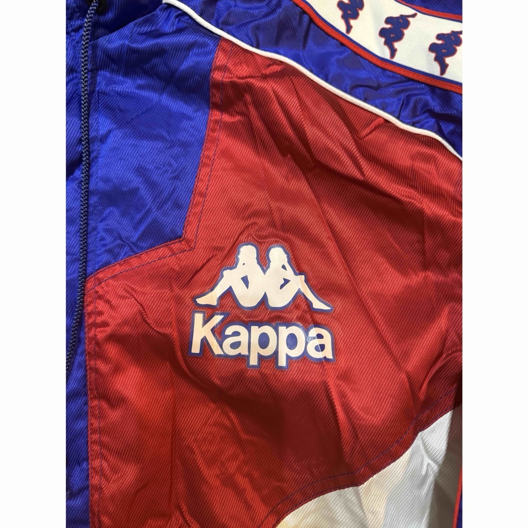 Kappa - 90S カッパKappa フルジップジャケット 赤青 ビンテージ O