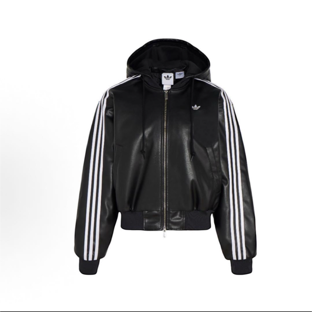 adidas Originals - 新品2XS Adidas W PLEATHER レザージャケット