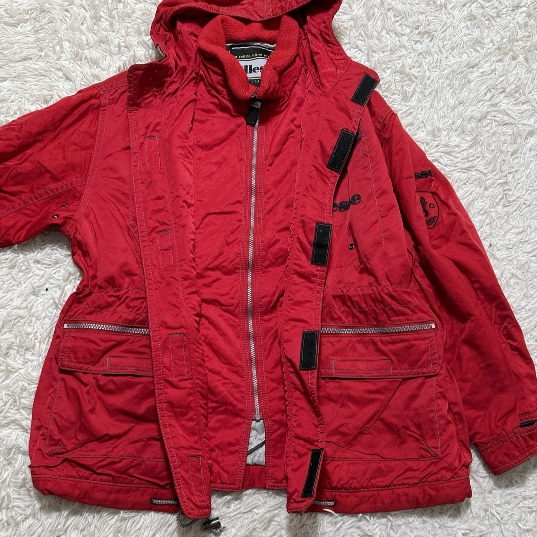 ellesse - 【2277】ellesse エレッセ スキーウェア ビッグプリント