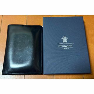 ETTINGER - 美品エッティンガー 二つ折り 財布 ブルー イエロー カード