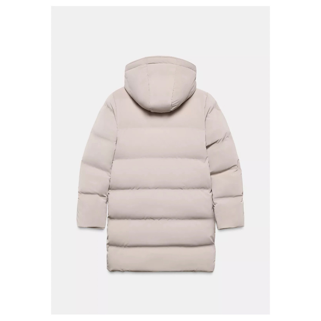 ZARA - ZARA セミロング丈ラバー加工ウィンドブレーカーの通販 by はな