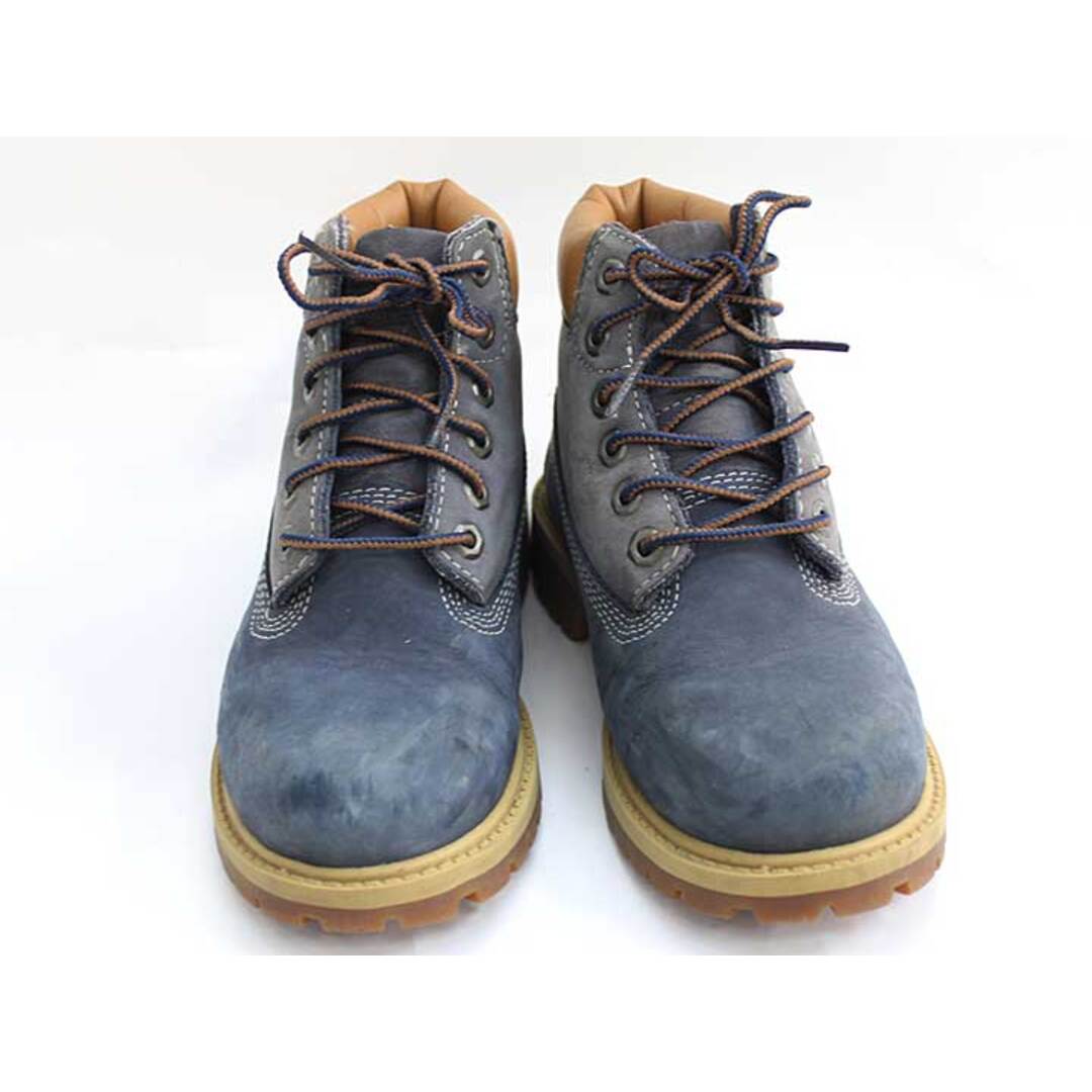 Timberland - ティンバーランド ブーツ キッズ 19cm 男児 紺×茶色