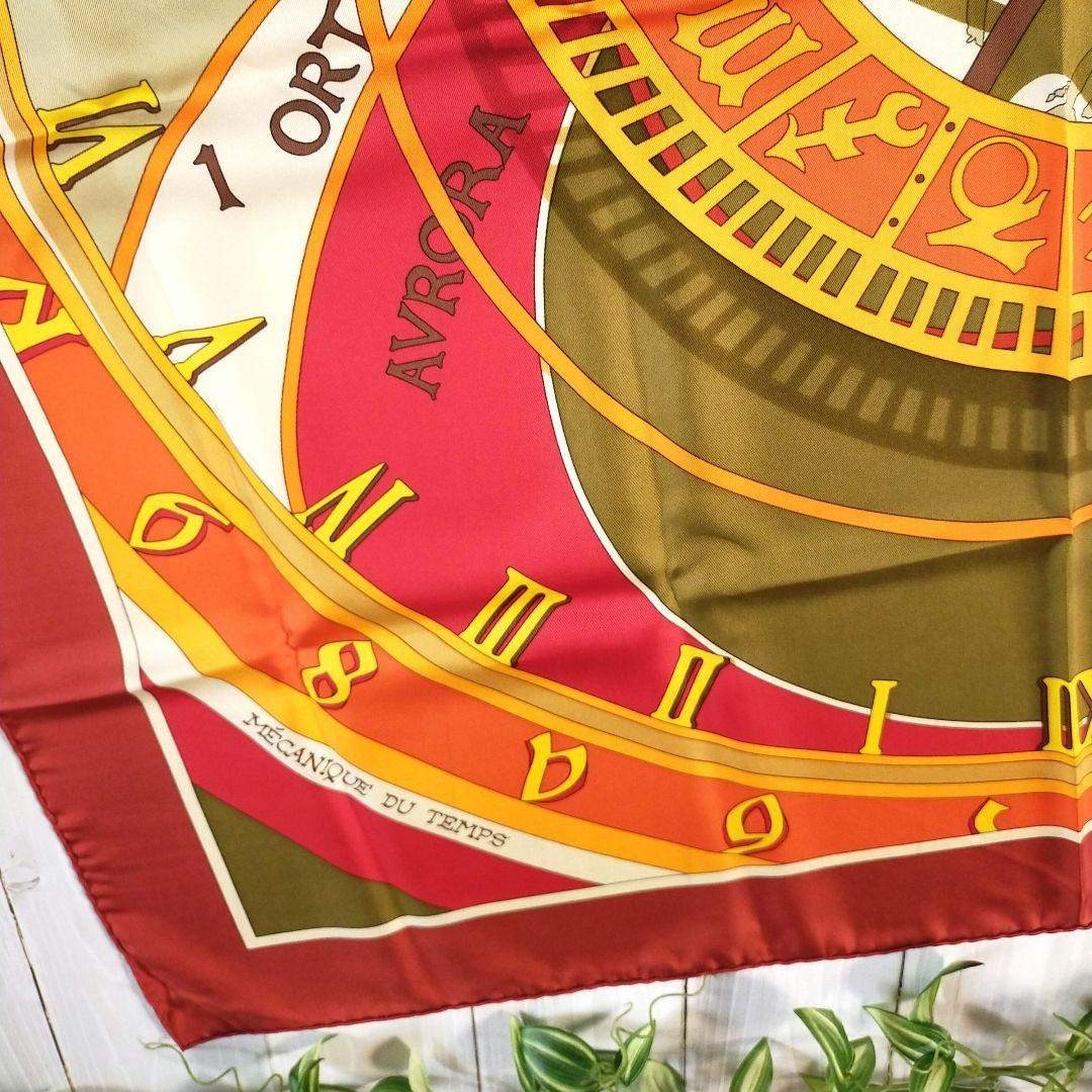 ☘️美品☘️ HERMES 時の仕掛け カレ90