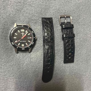 TIMEX - 即納 アメリカ正規買付 timex シルバー 腕時計 supremeベース