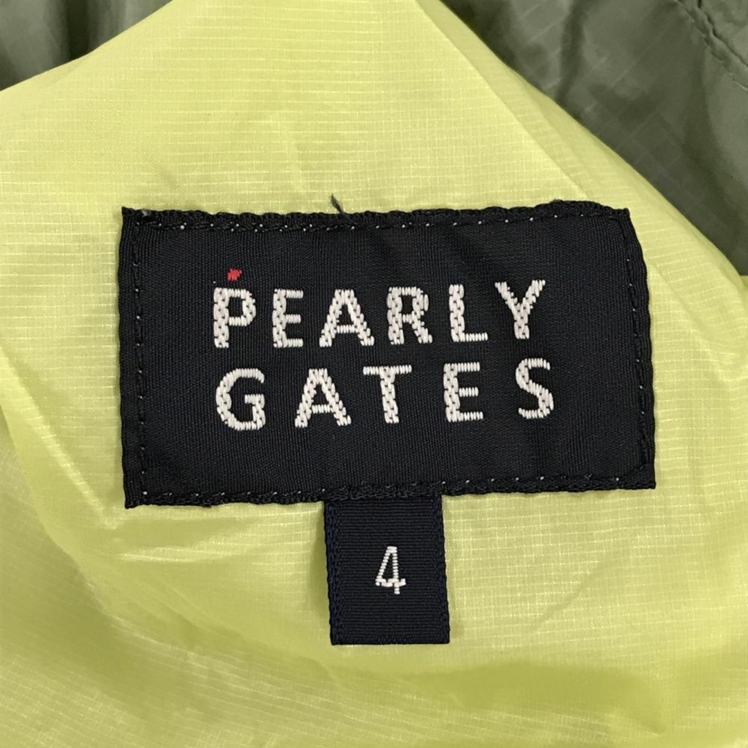 PEARLY GATES - 【美品】パーリーゲイツ ナイロンブルゾン イエロー系