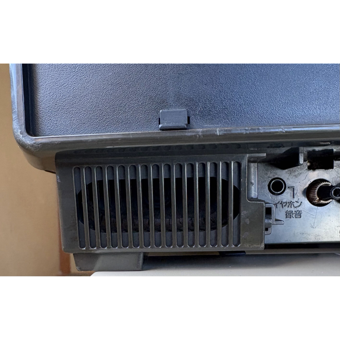 日立 - 昭和レトロ 日立 ブラウン管テレビ C14-B20｜砂嵐・音出し確認