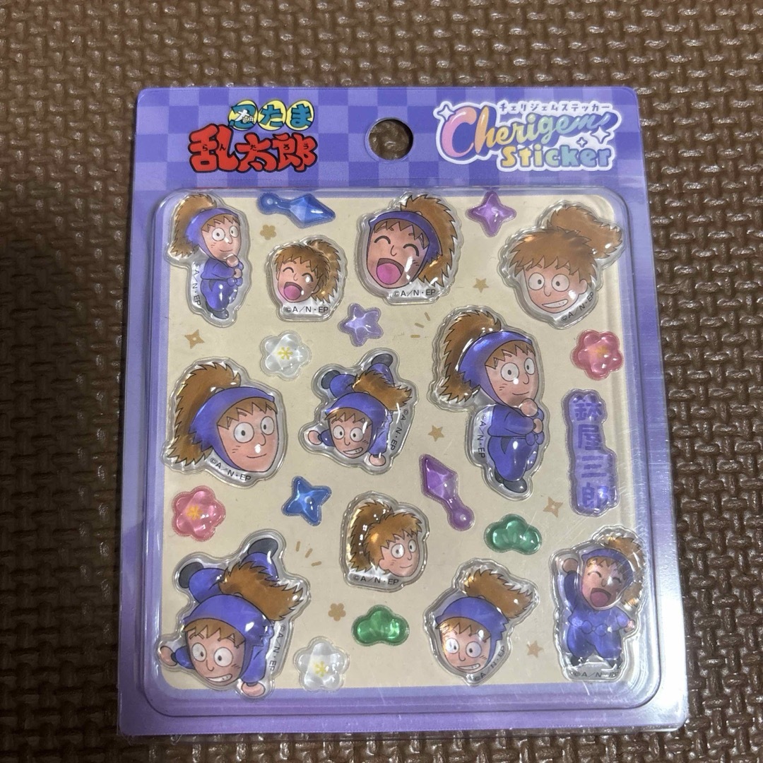 忍たま乱太郎チェリジェムステッカー4枚セット 正規品 新品ボンボン