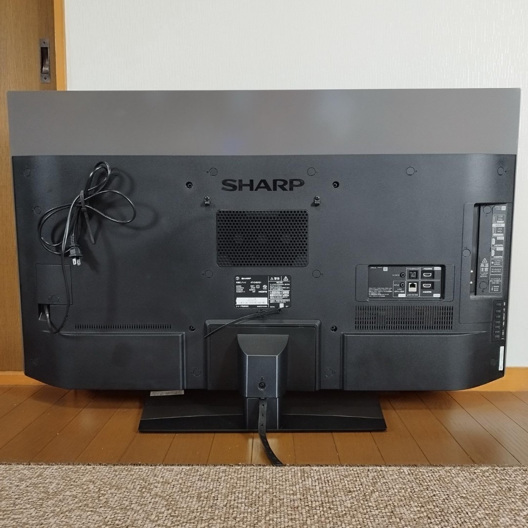 SHARP - 極美品 SHARP シャープ 有機ELテレビ 4T-C48CQ1 2021年 Bの