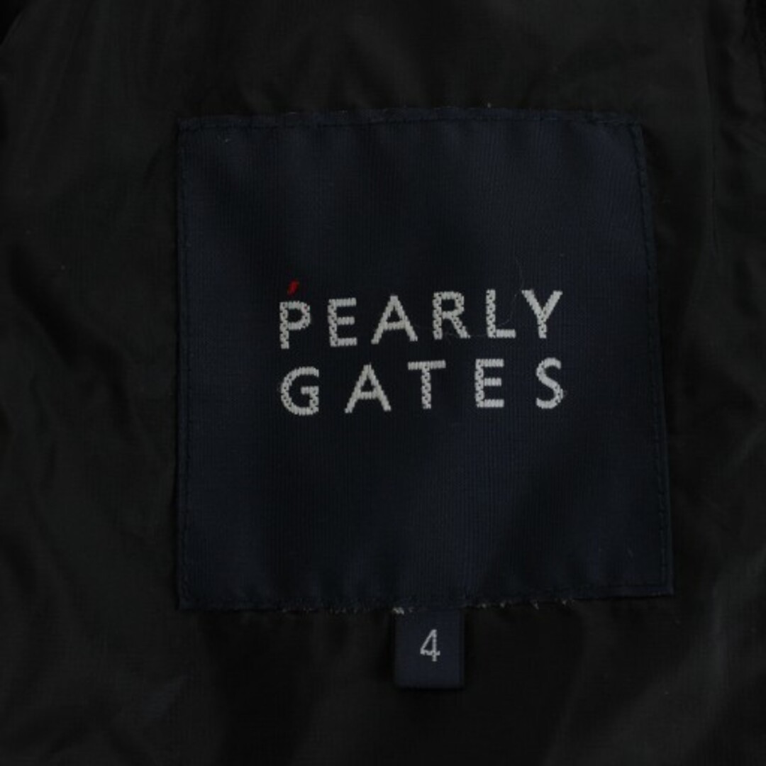 PEARLY GATES - パーリーゲイツ ダウンジャケット ロゴ フード