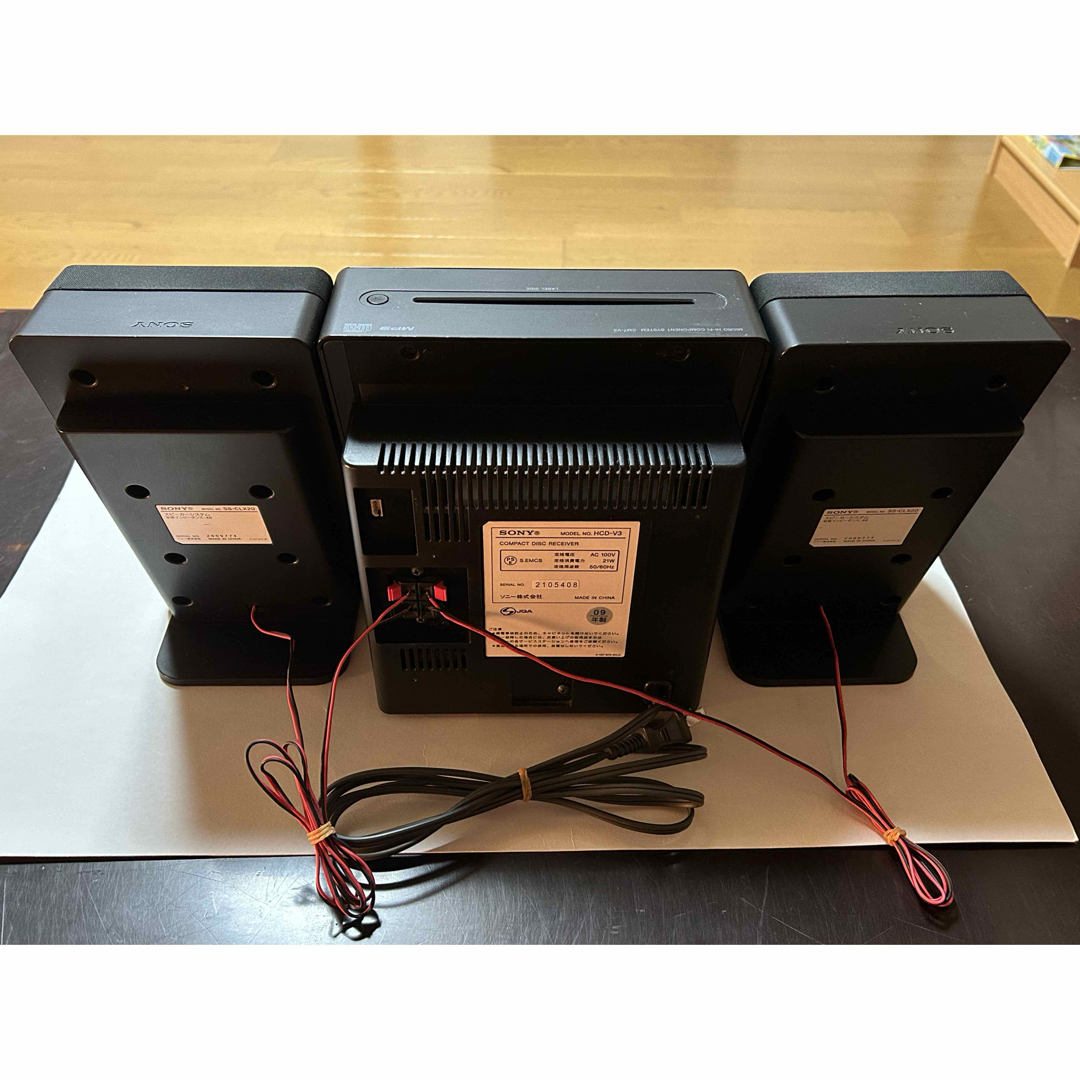 SONY - SONY CMT-V3 スピーカー ブラックの通販 by MJ｜ソニーならラクマ