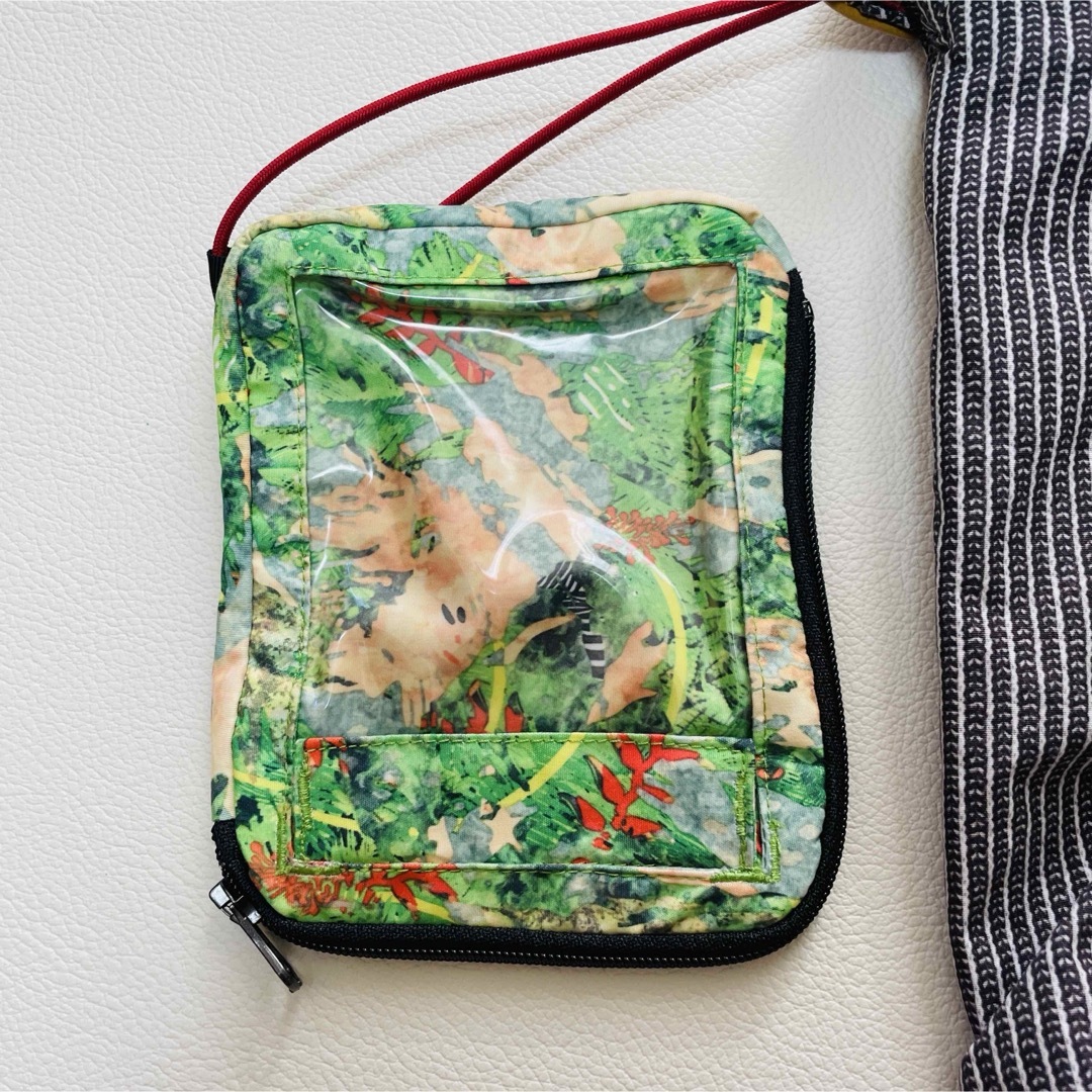 6665 バートン ビブパンツ ストライプ ヒッコリー ポーチ付き