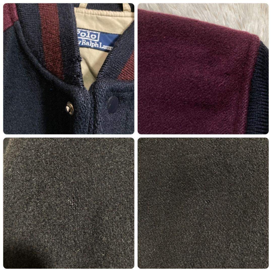 POLO RALPH LAUREN - 90s ポロラルフローレン スタジャン ウール 刺繍