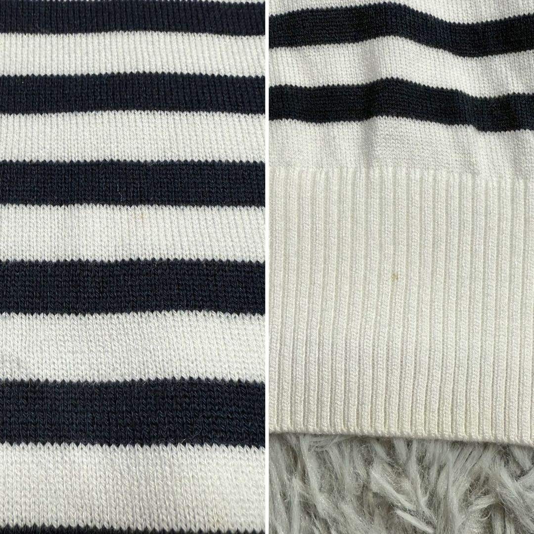 2021年 フォクシー 希少サイズ42 セバーグセーター ボーダーニット 洗える