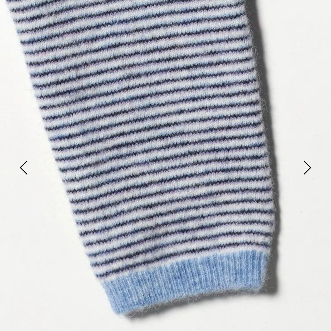 6 (ROKU) - 新品6(ROKU)ロク アルパカウールナイロン ポロニットLT