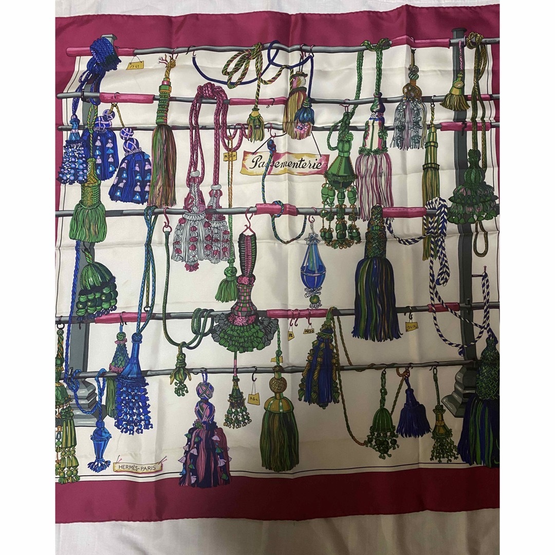 エルメスカレ90 passementerie 紐飾り タッセル柄(実家保管品)