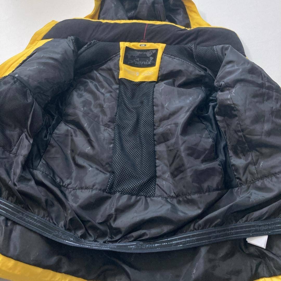 新品タグ付】phenix スキーウェア上下セット ハイブリッドレガシー 黄×黒
