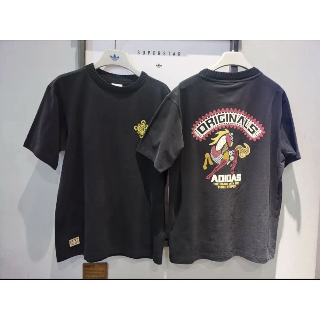 adidas Originals - 新品M Adidas FW25 CNY 馬年限定 半袖Tシャツ