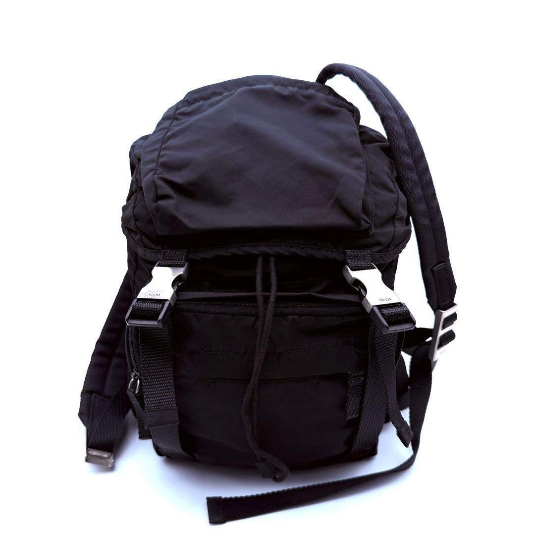 PRADA - 【美品】PRADA プラダ テスートナイロン 三角ロゴ リュック