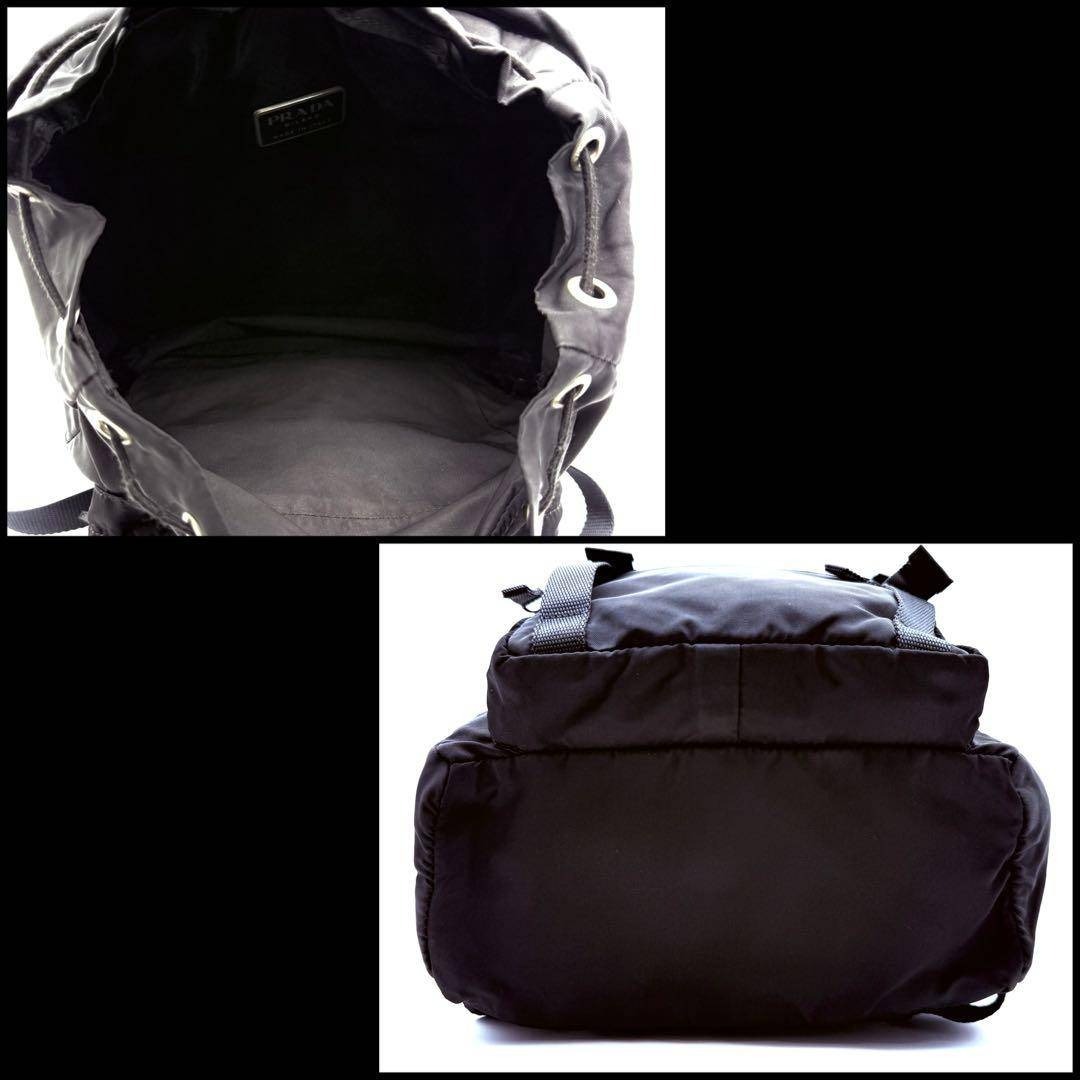 PRADA - 【美品】PRADA プラダ テスートナイロン 三角ロゴ リュック