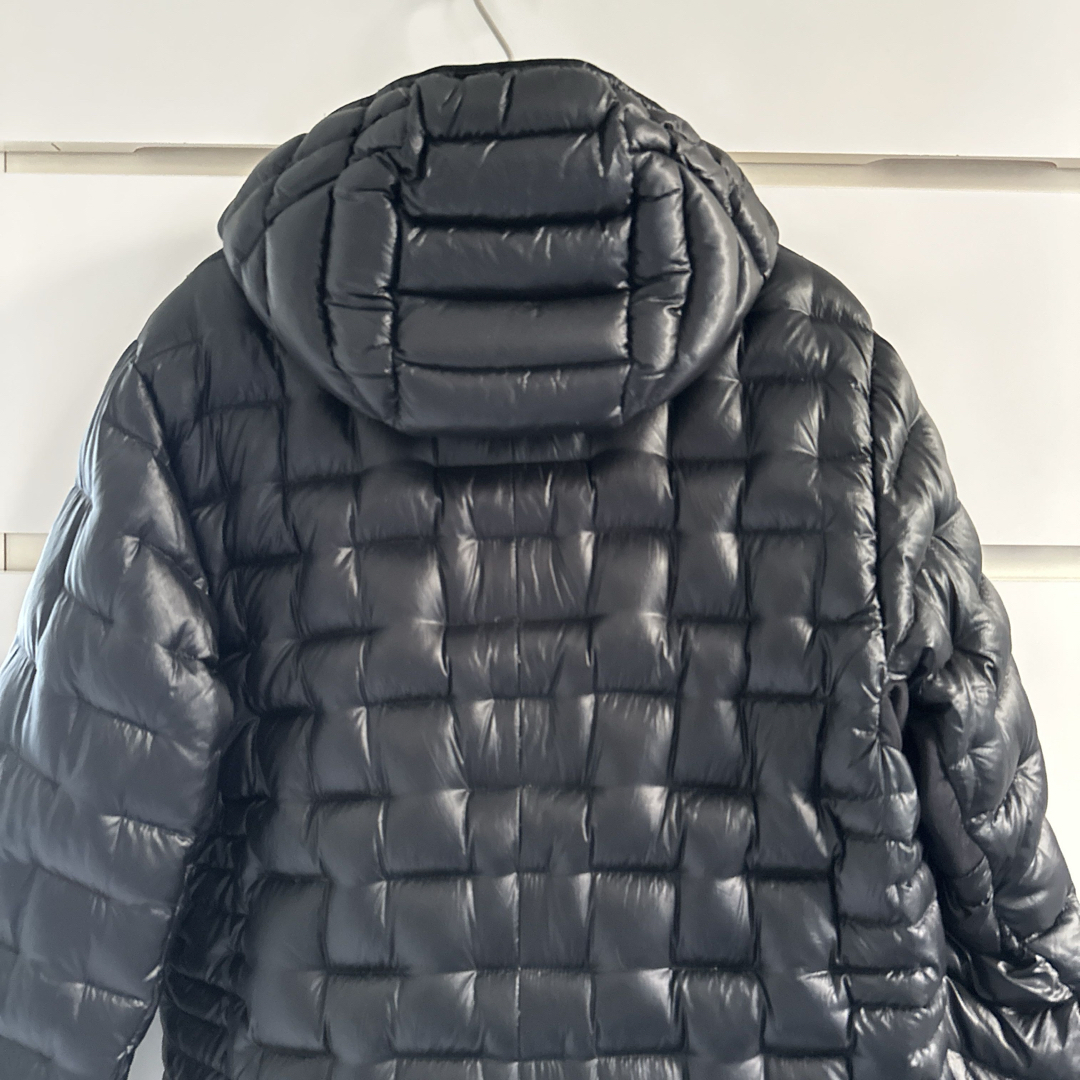 adidas - adidas TERREX ダウンジャケット S 黒フード付き 軽量