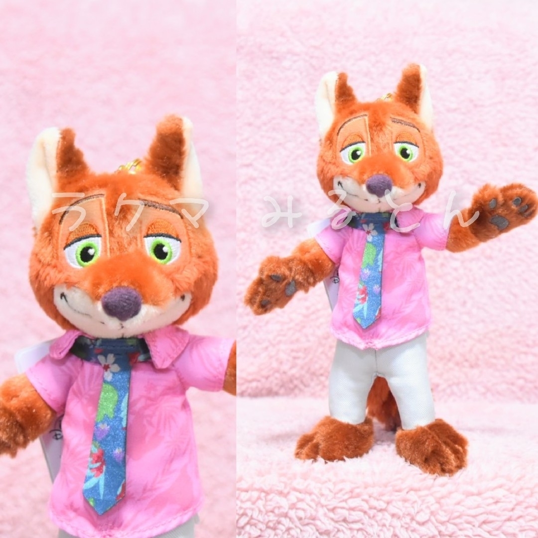 Disney - ズートピア2 ニック・ワイルド ぬいぐるみキーホルダー