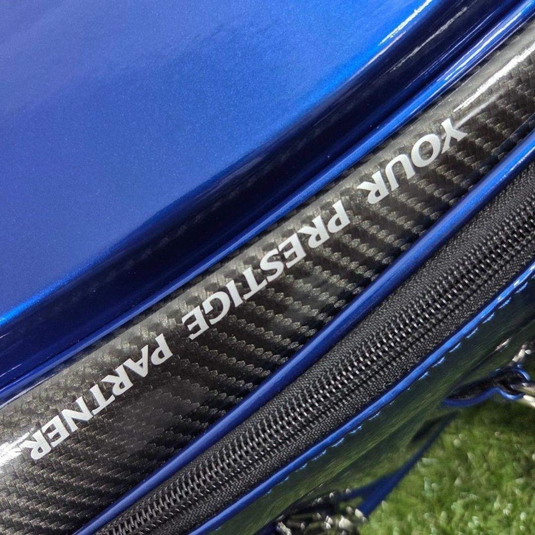 XXIO - XXIO ゼクシオ エナメルキャディバッグ 青 メタリック 良品の