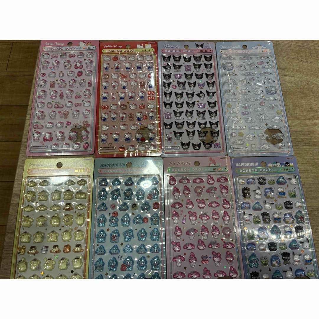 サンリオ - サンリオ ボンボンドロップシール 8シートセット 本物 正規