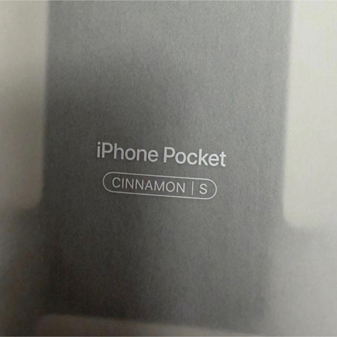 Apple - iPhone Pocket by ISSEY MIYAKE ショート シナモンの通販 by