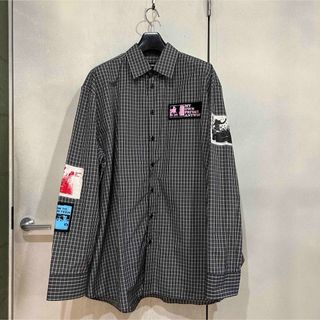 RAF SIMONS - RAF SIMONS♤オーバーサイズチェックシャツの通販 by shi