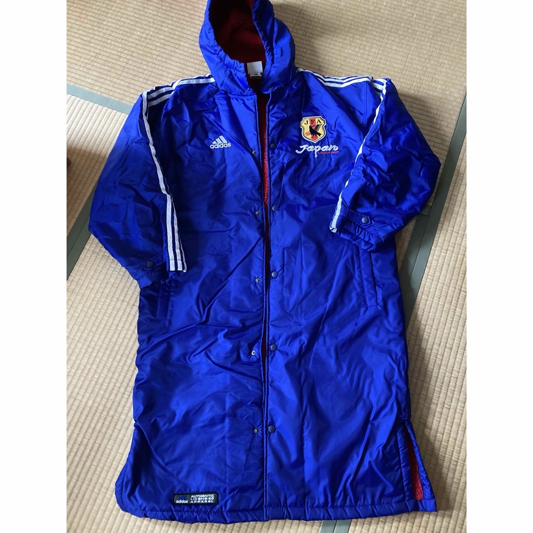 adidas 日本代表 ベンチコート Lサイズ 裏ボア 防寒 コート