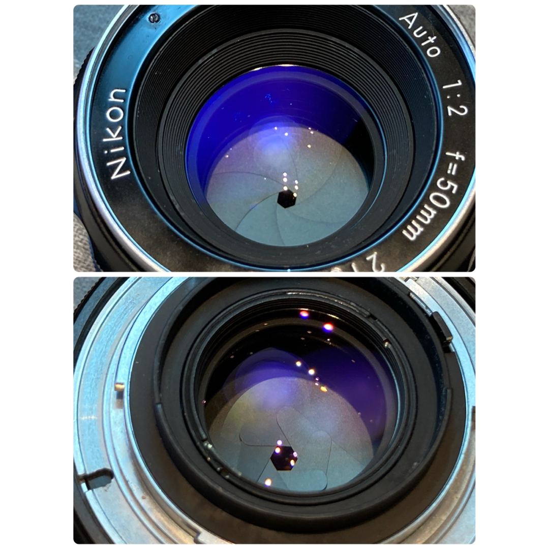 Nikon - nikon ftn＊black＊50mm f2☆完動品＊初期保証＊作例多数！の