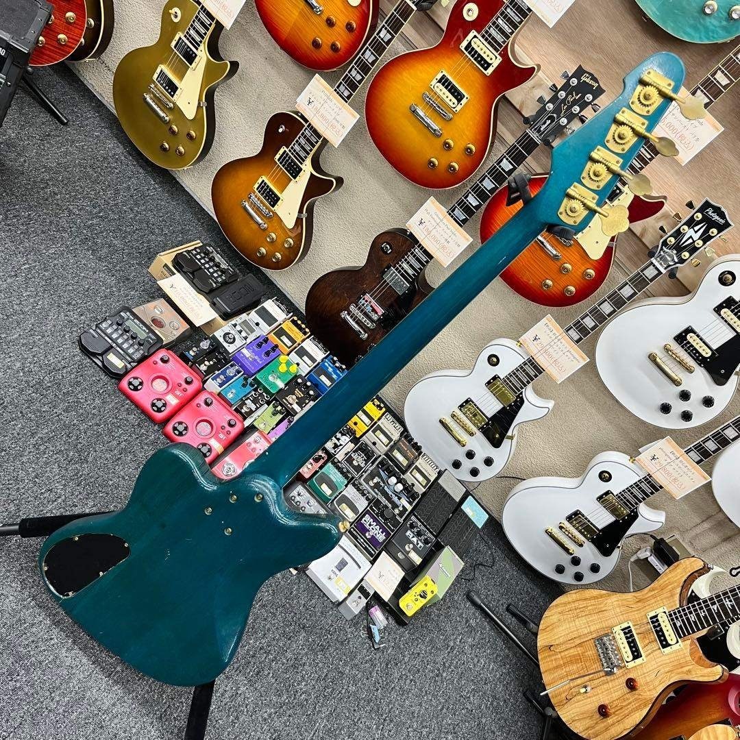 11303】 Grass Roots G-H-58 黒夢人時 モデル グリーン ベース