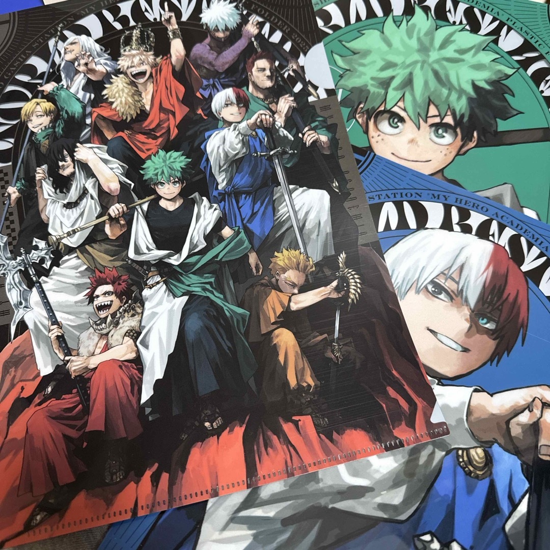 集英社 - ヒロアカ 最強ガシャステーション 新十傑2025 クリアファイル