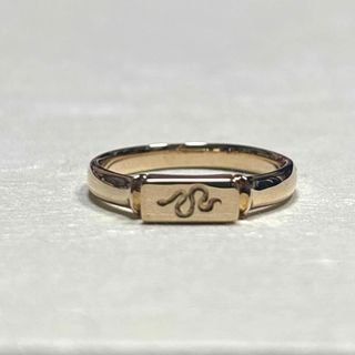 agete - アガット K10 ダイヤモンド リング 13号 レース 透かし