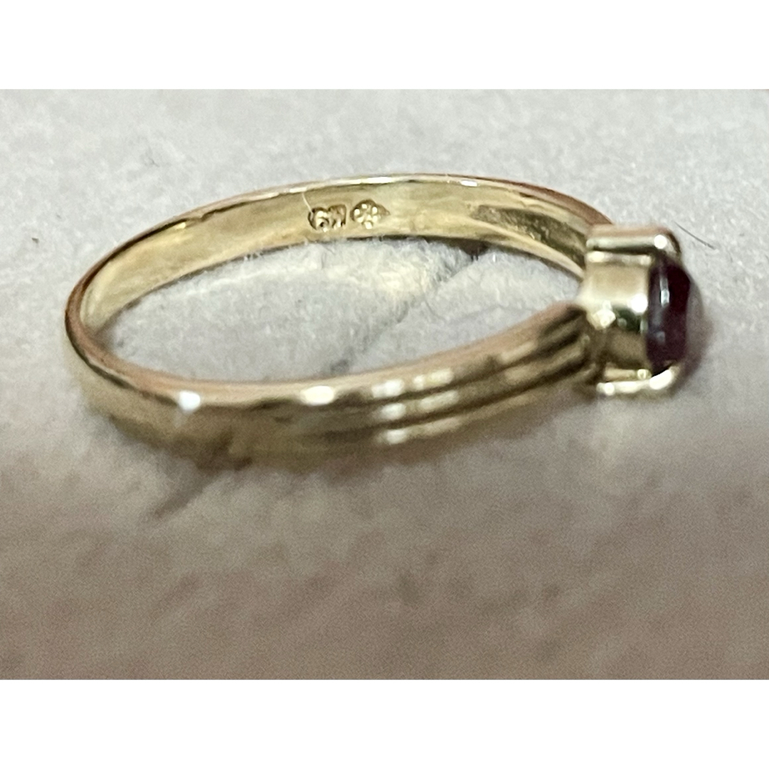 ジュエリーマキ - ジュエリーマキ k9金リングトルマリンの通販 by