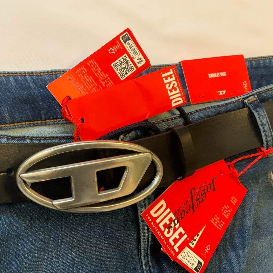 DIESEL - 新品 DIESEL B-1DR X08516 90 ベルト ユニセックス 保存袋の
