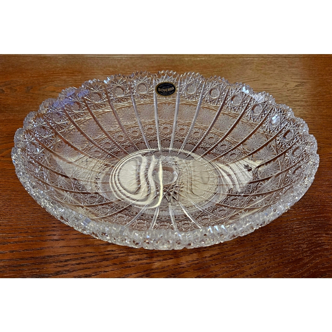 BOHEMIA Cristal - BOHEMIA ボヘミアクリスタル 24 pbo 皿 プレート 30