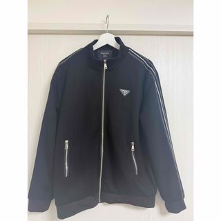 PRADA - プラダ シャンブレー ブルゾン ジャケットトライアングロゴ