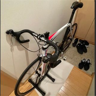 MUJI (無印良品) - 無印良品 16型幼児用自転車（赤） 押し棒•補助輪