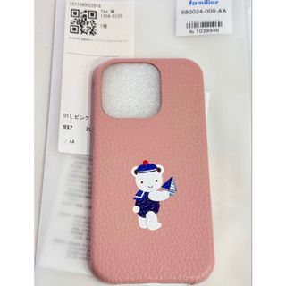 familiar - 新品 familiar×ajew ファミリア×エジュー スマホケース