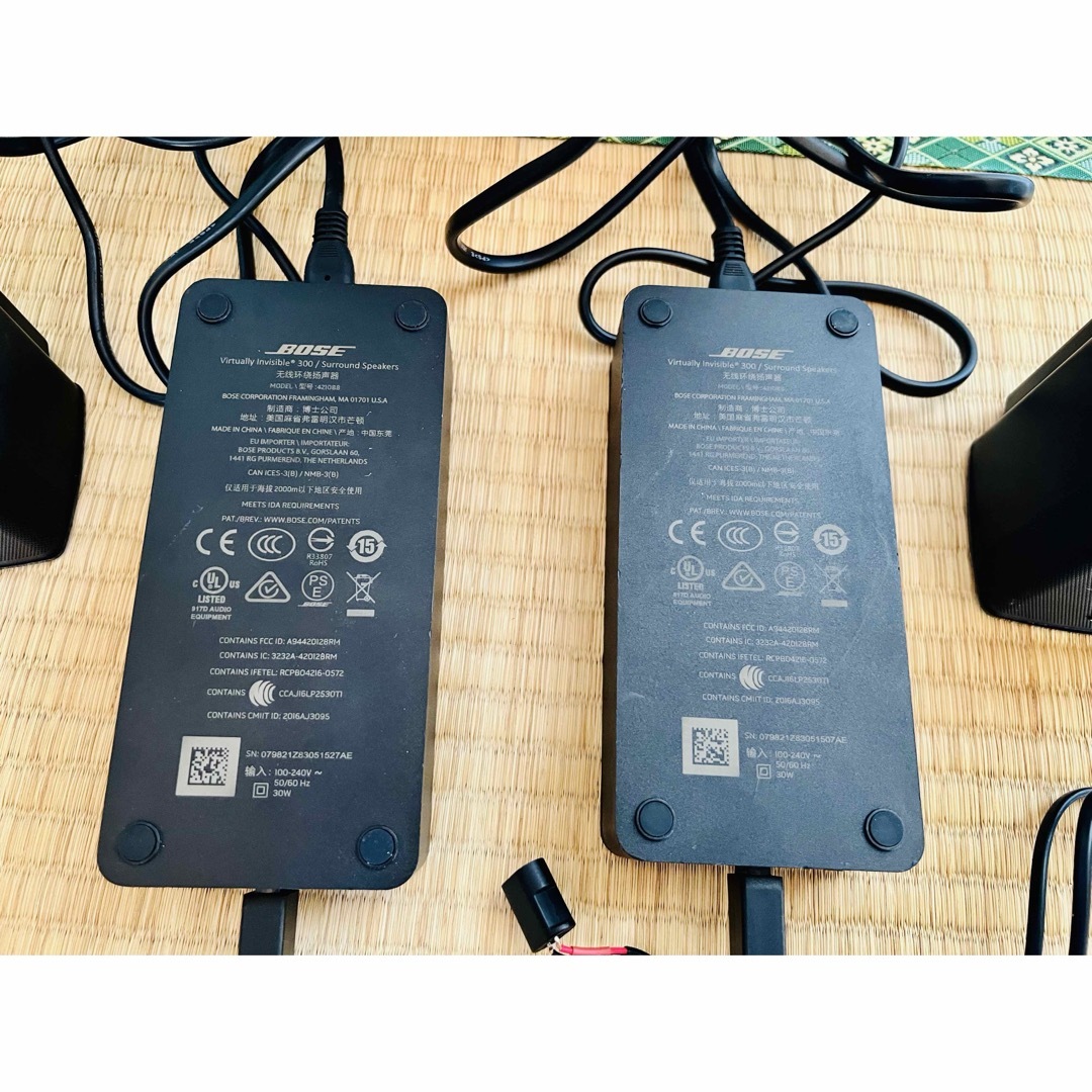 BOSE - BOSE SURROUND SPEAKER BLACK サラウンドスピーカーセッの通販