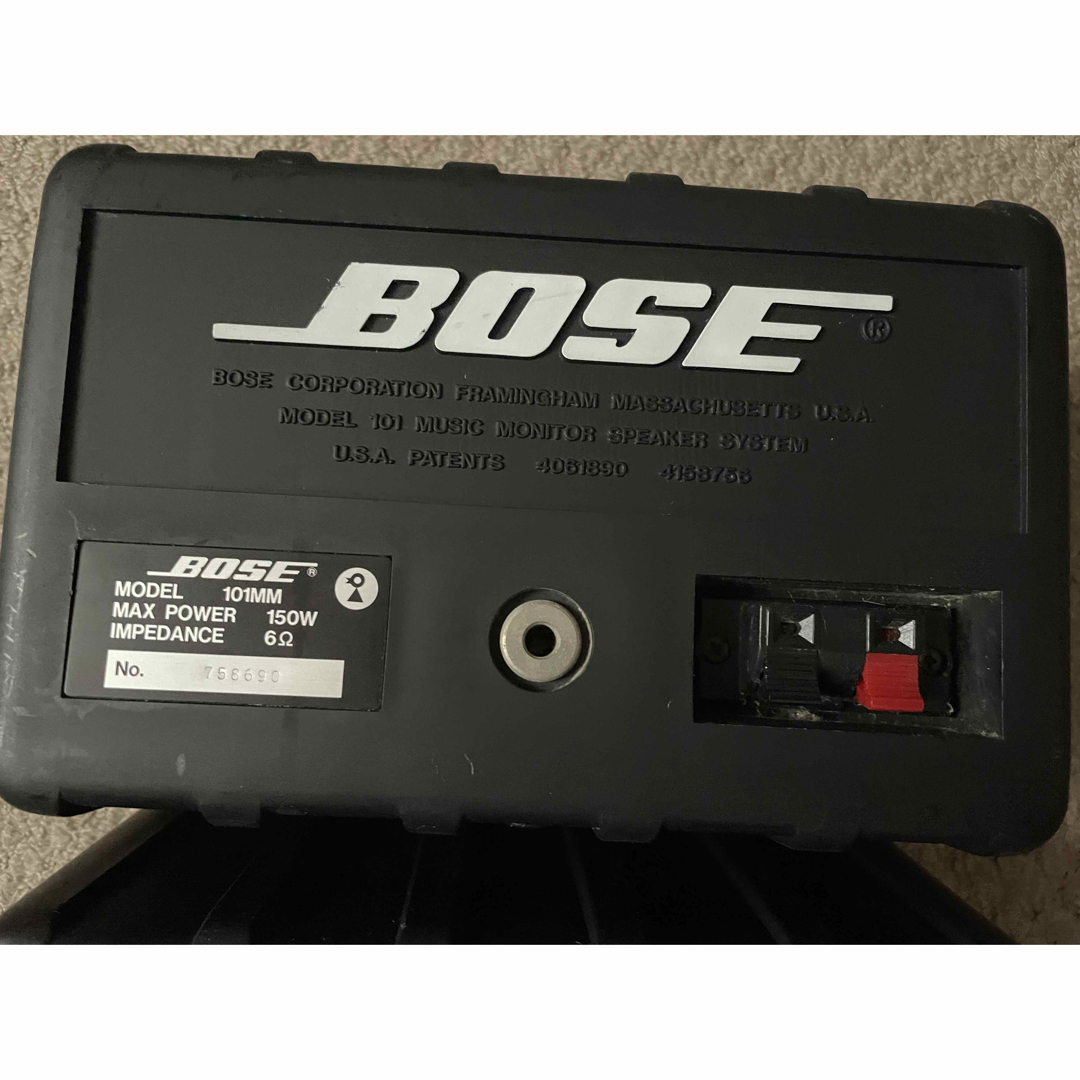 BOSE - 【良品】BOSE 101MM シリアル連番鳥マークスピーカーの通販 by