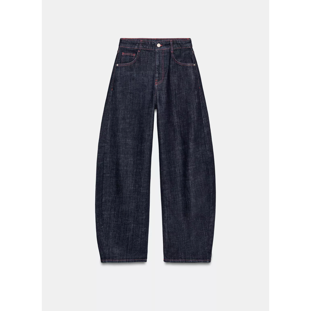 ZARA - タグ付新品☆ZARAのZ1975ハイウエストバレルフィットデニム